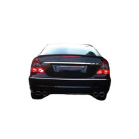 Aileron arrière double pont en ABS noir brillant de haute qualité, neuf d'usine, pour Mercedes-Benz Classe E W211 style AMG
