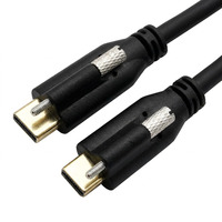 Kabel Data USB Type-C 10Gbps Braided Dual USB-C Pengisian Cepat dan Sinkronisasi 2m untuk Perangkat Seluler