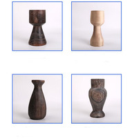 Bougeoir en bois pour mariage, bougeoir d'anniversaire