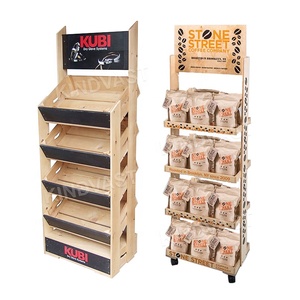 Tùy chỉnh gỗ hiển thị đứng/Gỗ hiển thị đứng cho cửa hàng bán lẻ/sàn hiển thị - Product Image 4