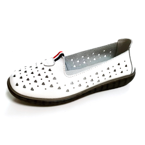 Verano cómodo suave Fondo chica <span class=keywords><strong>pisos</strong></span> sandalias de cuero genuino zapatos casuales de las mujeres zapatos - Product Image 5