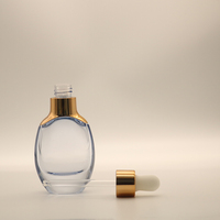 Botol Kaca Silinder 30ml Grosir, Finishing Matte, Warna & Logo Dapat Disesuaikan, Dilengkapi Pipet Tetes untuk Minyak Esensial & Perawatan Kulit