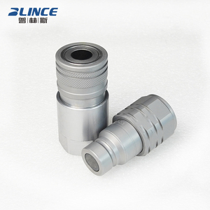 Nuevo Acoplador Rápido Hidráulico de Acero Inoxidable con Rosca NPT BSP de 3/8, 1/4 y 3/4 Pulgadas de Cara Plana - Product Image 1