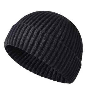 Gorro de Punto de Estilo Moderno para Hombre y Mujer, Gorro de Lana, Simple, Cálido, para Otoño e Invierno - Product Image 1