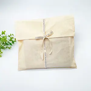 Custom Soft Natural Cotton Envelope Dustbag