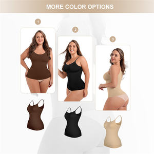 VENDA QUENTE Alta Qualidade Seamless <span class=keywords><strong>Shapewear</strong></span> Camisola Alta Compressão Body Shaper Top Fitness Cintura Body Shaper - Product Image 5