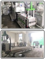 Extrudeuse Monovis Robuste Haute Capacité Lvdao 37kW 380V/220V avec Moteur PLC et Boîte de Vitesses à Roulements 6000kg LDPE PP PA PC Zhejiang 1