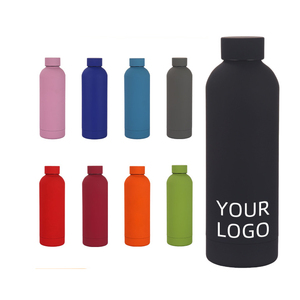 Termos Deportivos de Boca Pequeña de 750 ml, Botellas de Agua de Acero Inoxidable con Aislamiento al Vacío y <span class=keywords><strong>Pintura</strong></span> de Goma - Product Image 6
