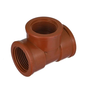 Raccords filetés OEM compétitifs PPR PPH <span class=keywords><strong>BSPP</strong></span>/BSPT, raccord en T à filetage femelle, haute pression, résistant aux produits chimiques, pour plomberie - Product Image 1