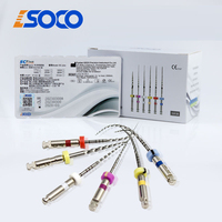 Limas de NiTi Activadas por Calor Soco Plus para Materiales Dentales de 21 mm o 25 mm