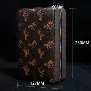 Portable cigar box multi-functional travel cigar moisturizing box