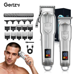 Tondeuse OEM pour Hommes – Kit Populaire Professionnel Électrique 2-en-1 à Lame Reciprocante en Acier Inoxydable pour Toilettage Domestique - Product Image 1