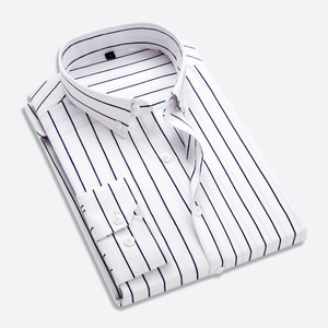 Nuove Camicie <span class=keywords><strong>da</strong></span> Uomo di Lusso Eleganti Slim Fit a Maniche Lunghe Camicie Formali <span class=keywords><strong>da</strong></span> Uomo per Affari - Product Image 5