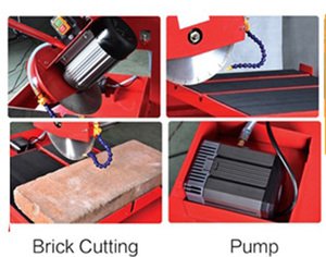 Điện cầm tay bảng Saw Máy cắt đá và ngói các trang web chế biến với động cơ lõi tay đẩy công cụ - Product Image 6