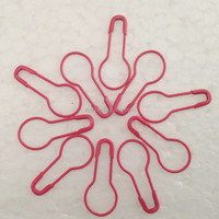 1000 pièces de marqueurs de mailles de couture en plastique colorés, type gourde, avec verrouillage en laiton, pour le tricot à la main et les loisirs créatifs, kit de couture