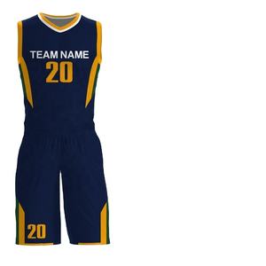 Maillots de basket-ball à col en V pour hommes, logo personnalisé, toutes saisons, ensembles d'été, 100 % polyester, antibactériens, séchage rapide, sans manches - Product Image 1