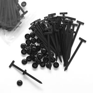 Attaches en plastique autobloquantes résistantes aux UV pour réparation de carrosserie automobile, clips de fermeture éclair pour coffre et garde-boue - Product Image 1