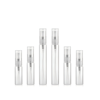 Botol Parfum Kaca Mini 1ml 2ml 3ml - Dapat Diisi Ulang & Portabel dengan Desain Cetak Sablon