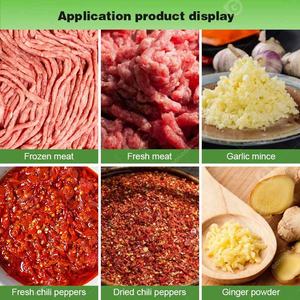 <span class=keywords><strong>Picadora</strong></span> de carne de cordero comercial de alta resistencia <span class=keywords><strong>refrigerada</strong></span> de bajo precio, máquina <span class=keywords><strong>picadora</strong></span> de 220V para carne fresca - Product Image 6