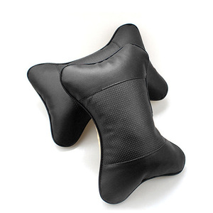 Haute qualité quatre saisons en cuir PU cou oreiller général cuir respirant imperméable voyage chauffage soulage la douleur au cou - Product Image 3