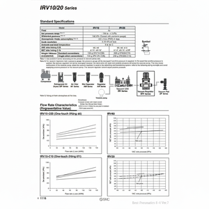 Piezas neumáticas del regulador de vacío SMC Pneumatics - Product Image 1