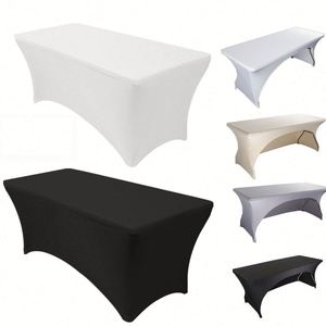Housses de table publicitaires personnalisées avec logo, élastiques, pour expositions et conférences, nappes de table pour l'accueil - Product Image 1