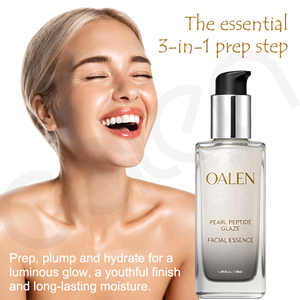 Oalen Private Label 3 en 1 Essence Tonique Sérum Anti-Âge Collagène Peptides Poudre de Perle Hydratant Repulpant Préparation Visage - Product Image 4