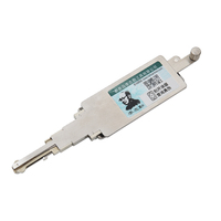 LISHI Lockpick Décodeur 2 en 1 Outil de serrurier en acier plastique Ouverture TytCamry Reiz Corolla Auto Locks compatible Lishi TOY43AT