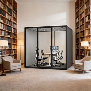 Pods de bureau silencieux portables pour cabines, espaces de travail modernes, petites maisons et espaces de travail en kit, idéaux pour le télétravail, à prix compétitif - Product Image 4