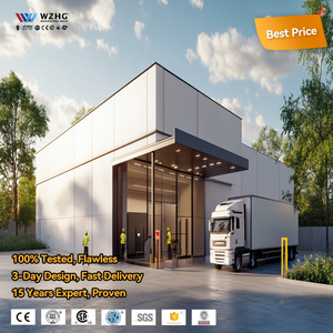 Low-Cost Prefab Steel Warehouses & Customized Workshop Solutions for Industrial Use Supermarkets & Malls with 50-Year Lifespan - Product Image 1