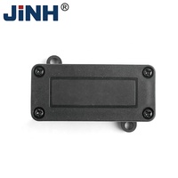 Boîte de jonction étanche en plastique noir avec couvercle à vis pour systèmes de câblage d'éclairage extérieur – Fournisseur JINH