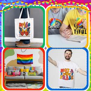 Vinilos de Goma Termoadhesivos con Dibujos Animados, Transferencias de Impresión por Sublimación, Transferencias de Serigrafía, Transferencias Listas para Prensar, Impresión por Transferencia DFT - Product Image 4