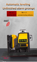 Niveau laser rotatif 360° auto-nivelant multifonctionnel électrique étanche pour la construction