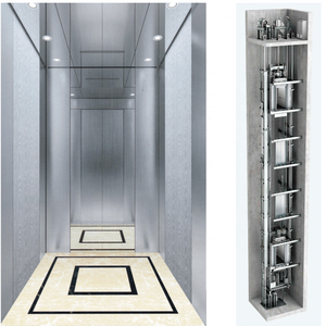 Ascenseur de maison de 5 étages Heavy Duty 800kg 1000kgs ascenseur porte latérale ascenseurs de type ouvert - Product Image 2
