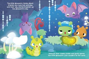 Hora de acostarse para Glowworm Libro de tablero con luz y tacto sensorial para niños - Product Image 3