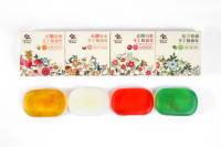 Savon artisanal à l'huile essentielle Série Maman avec quatre couleurs Savons en gros Soins personnels Nettoyage pour le bain et le lavage des mains