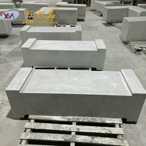 Nuevo Banco de Jardín Magic Stone UHPC de 3 cm de Grosor, Resistente a la Corrosión, Banco Artístico para Exteriores, para Parques y Plazas - Product Image 3