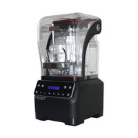 Blender commercial professionnel 2000W 2L, machine à broyer la glace pour les magasins de bubble tea, blender haute vitesse robuste pour les smoothies