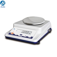 Balance analytique électronique de laboratoire Aoda AD310-1B 310g 0,1g avec écran LCD blanc, répétabilité 0,2mg, calibrage automatique