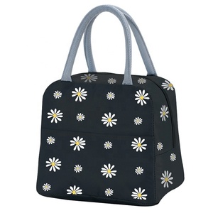 Japanese Style <strong>Small</strong> Daisy Office Worker Portable Student Cooler Heat Preservation Lunch <strong>Cool</strong> <strong>Bag</strong> - Product Image 3