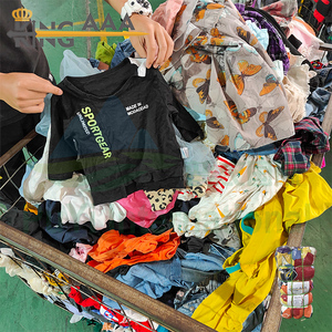 PUYI Fardos de Ropa Usada para Niños, Segunda Mano, Poliéster/Algodón, para Niños y Niñas de 1 a <span class=keywords><strong>7</strong></span> Años, Ropa de Verano - Product Image 5