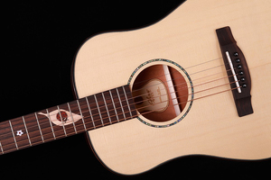 Vente en gros de guitares acoustiques 34 pouces à dos en palissandre pour bébé folk, <span class=keywords><strong>guitare</strong></span> de voyage de petite taille mini <span class=keywords><strong>guitare</strong></span> Alston D-34 - Product Image 3