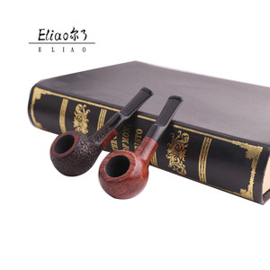 Erliao Cao Cấp <span class=keywords><strong>Briar</strong></span> Hút Ống Retro <span class=keywords><strong>Briar</strong></span> Gỗ Hút Ống Cổ Điển Phong Cách Thuốc Lá Ống Gỗ - Product Image 1
