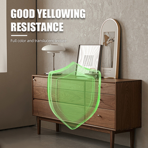 Mẫu miễn phí PU lớp phủ gỗ PU sơn mài siêu bóng topcoat gỗ véc ni bóng kết thúc - Product Image 3