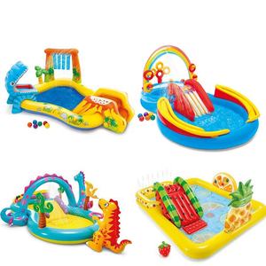 Piscine gonflable arc-en-ciel <span class=keywords><strong>pour</strong></span> enfants, idéale <span class=keywords><strong>pour</strong></span> les fêtes aquatiques estivales, <span class=keywords><strong>centre</strong></span> <span class=keywords><strong>de</strong></span> jeux aquatique, piscine <span class=keywords><strong>de</strong></span> jardin <span class=keywords><strong>pour</strong></span> enfants - Product Image 2