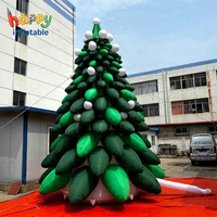 Sapin de Noël Gonflable de Luxe Imprimé Léopard Doré – Modèle Gonflable pour Événements Haut de Gamme, Centres Commerciaux, Fêtes et Décoration Scénique