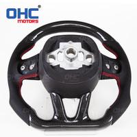 Volant de course personnalisé avec LED pour SRT Dodge SRT Charger Challenger, volant en fibre de carbone, moteurs OHC