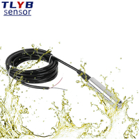 Contrôleur de niveau à immersion dans l'eau de type réservoir pour mesure de niveau avec alarme sortie 4-20ma capteur de niveau analogique rs485 0-5v