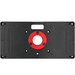 Placa base para enrutador, placa de inserción de mesa para enrutador, accesorio para máquina de grabado para carpintería
