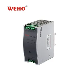 Din Rail 24VDC cung cấp điện DR-75-24 công nghiệp đầu ra duy nhất SMPS cung cấp điện AC DC chuyển mạch cung cấp điện